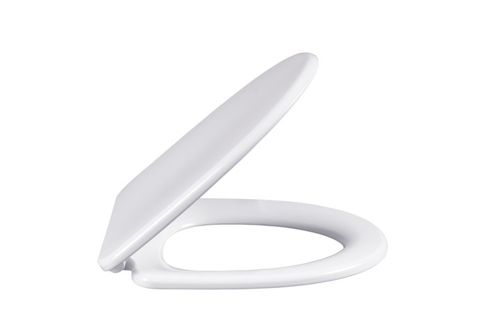 Toalettsete hvit uten soft-close